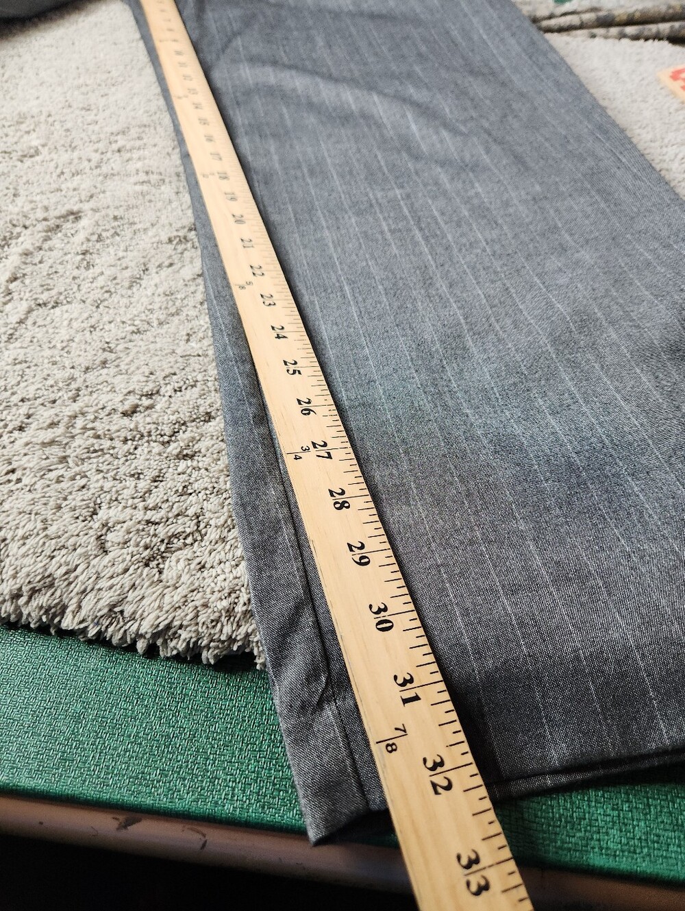 A New Day Women's High-Rise Pleat Front Straight Trousers Size 14 - Picture 9 of 10